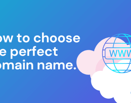 How to choose the perfect domain name