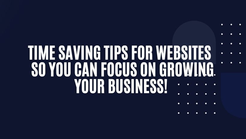 tips for websites blog post header image