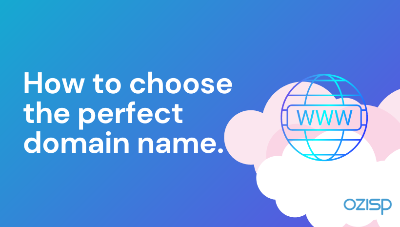 perfect domain name, select a perfect domain name